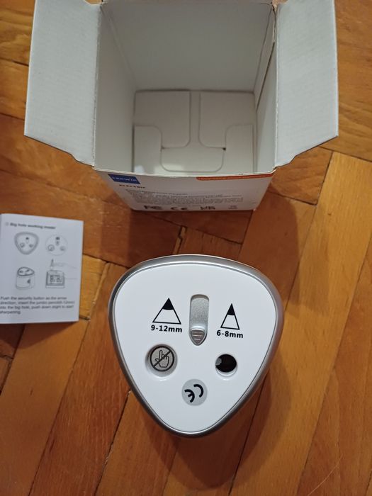 1. Ascutitoare electrica pentru creioane (6-8mm și respectiv 9-12mm)