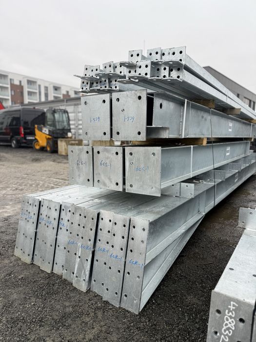 Hala galvanizata noua nefolosita  300mp 5 metri inaltime streasina