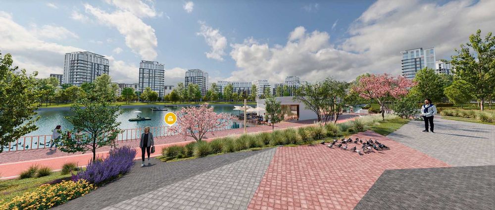 1-ком квартира 27,6 м! Ипотека доступна! Первый взнос 55 млн сум! (KS)