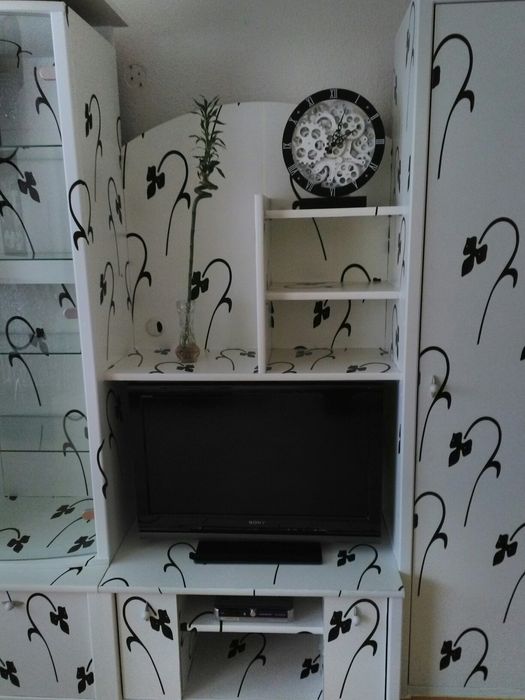 Oferta! MOBEXPERT Biblioteca f chic,f practica si eleganta, pal cires