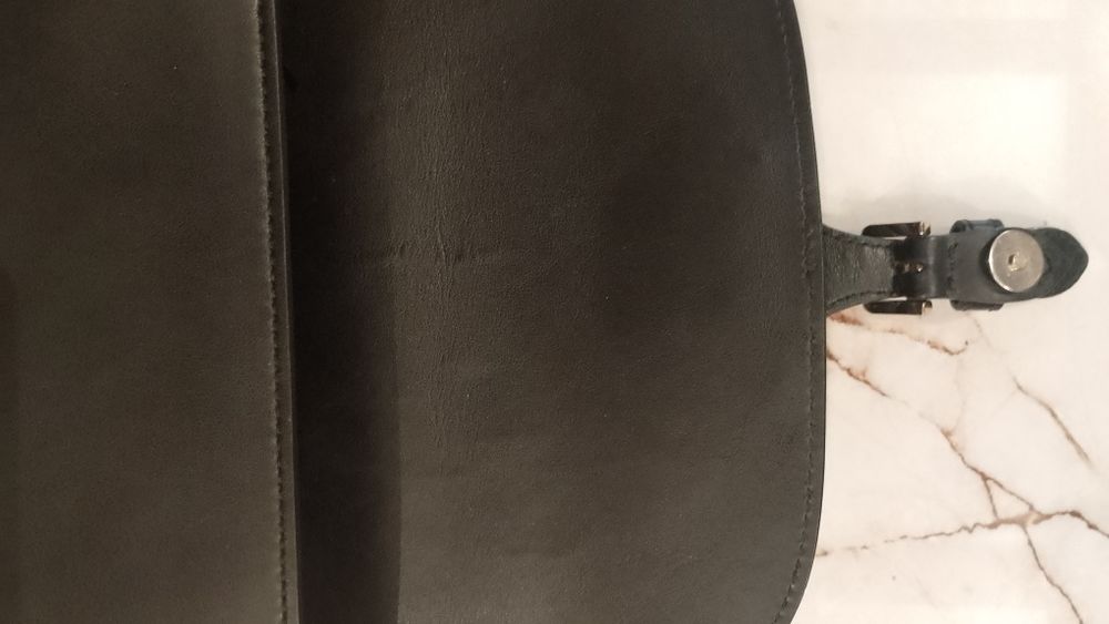 Geantă Musette piele naturala