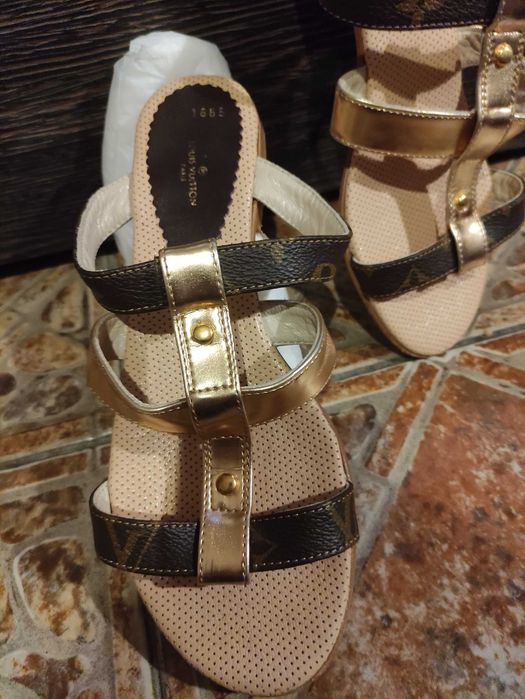 Летни дамски сандали Louis Vuitton - оригинални