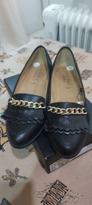 Туфли кожаные новые
