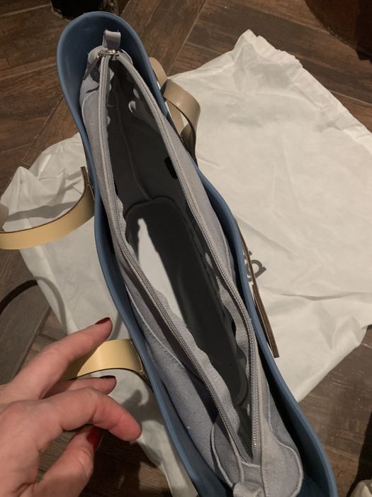 Geanta O Bag Baby Blue noua