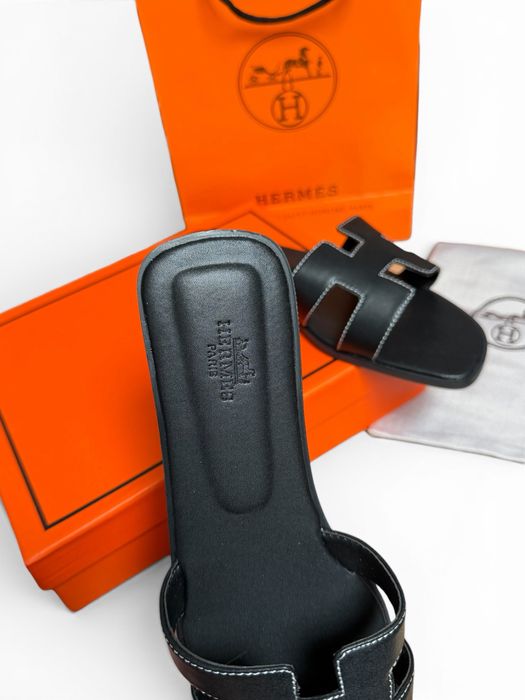 Hermes slippers / чехли джапанки 38 39