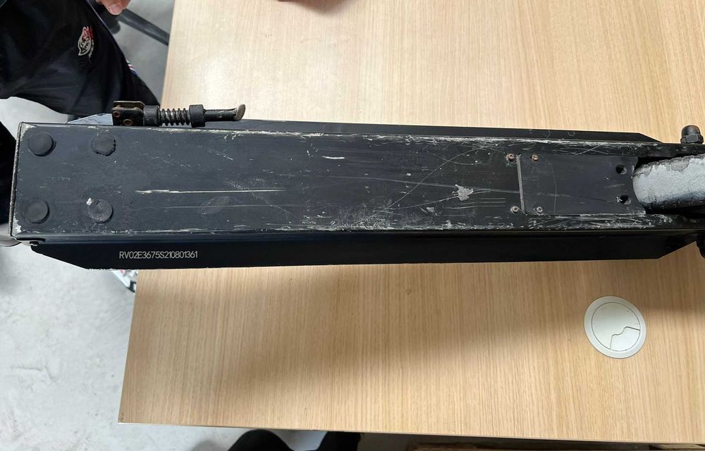 Trotinetă electrică pliabilă RYDE 8" 300 Skywalk, stare buna, viteza maxima 25km/h