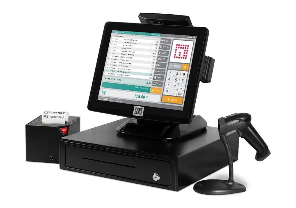 Pos monoblok, R kiper, Fasfud Restoran Bar,  Osh Xona Uchunh Dastur