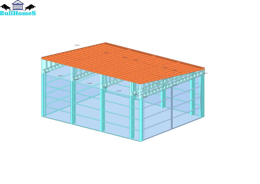 ЛИЗИНГ - Халета, Хале, Магазини, Магазин, Складове 80м2-8м х 10м х 3.5