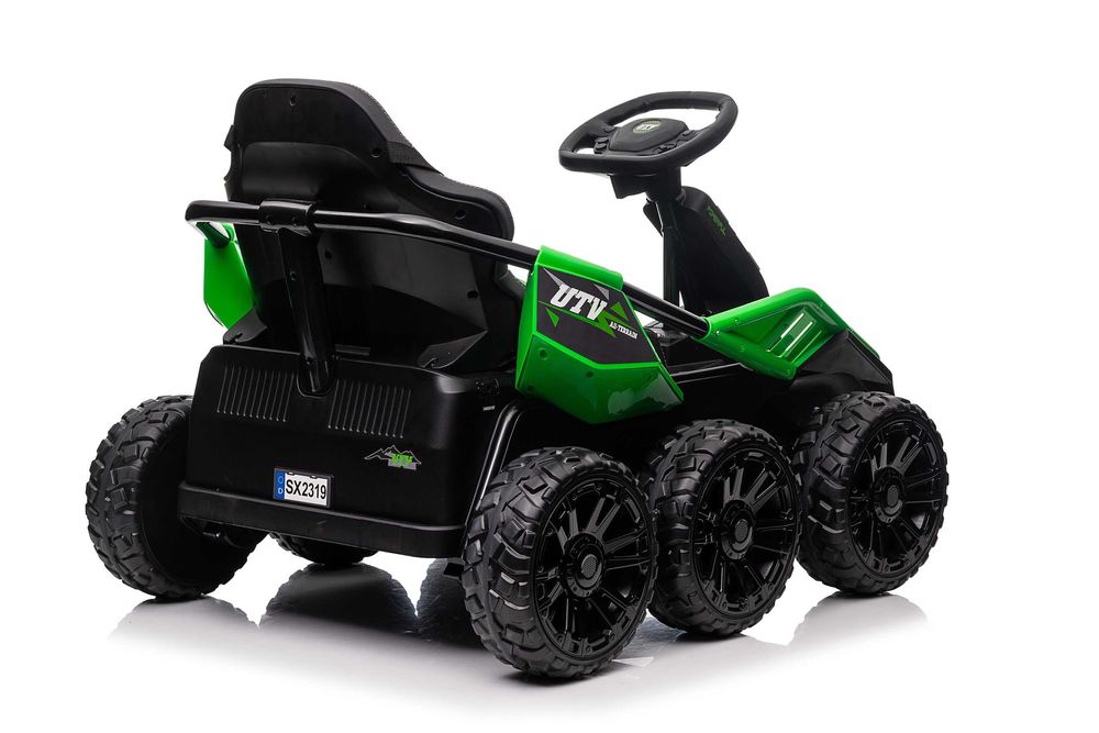 UTV electric pentru 2 copii Kinderauto MoonRider 6x6 180W 24V, Verde