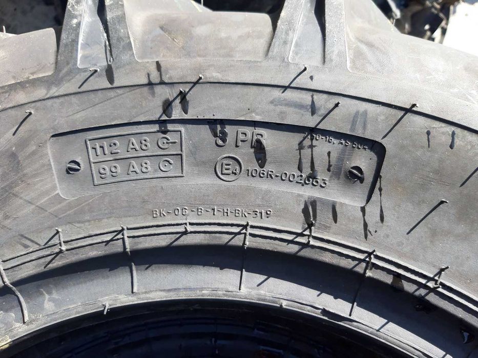 Anvelope noi de tractiune cu 8PR 7.50-16 tractor fata 4x4