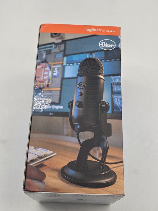 Microfon Profesional Blue Yeti USB, PC & Mac, Gaming, Podcast