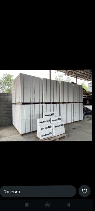 Сплитерных блоки газаблоки