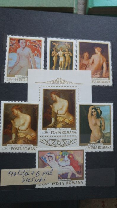Colectie timbre, peste 10 clasoare
