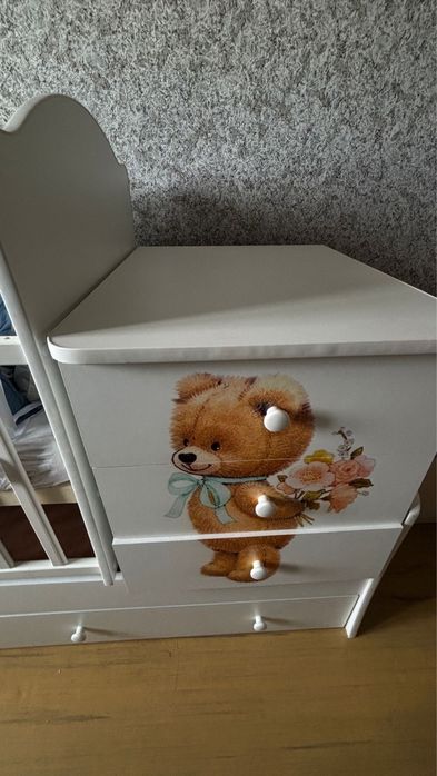 Срочно продам детскую кроватку трансформер!