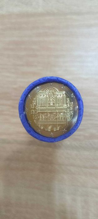 Памятная монета 2€  Notre-Dame de Paris