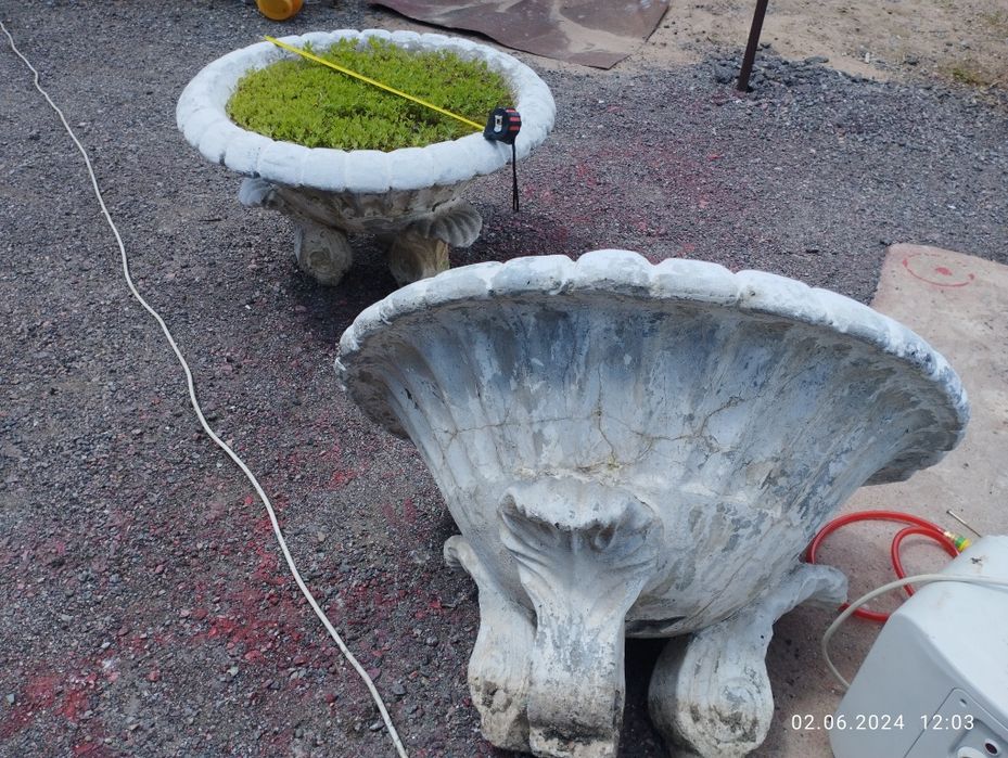 Вазы для цветов из бетона