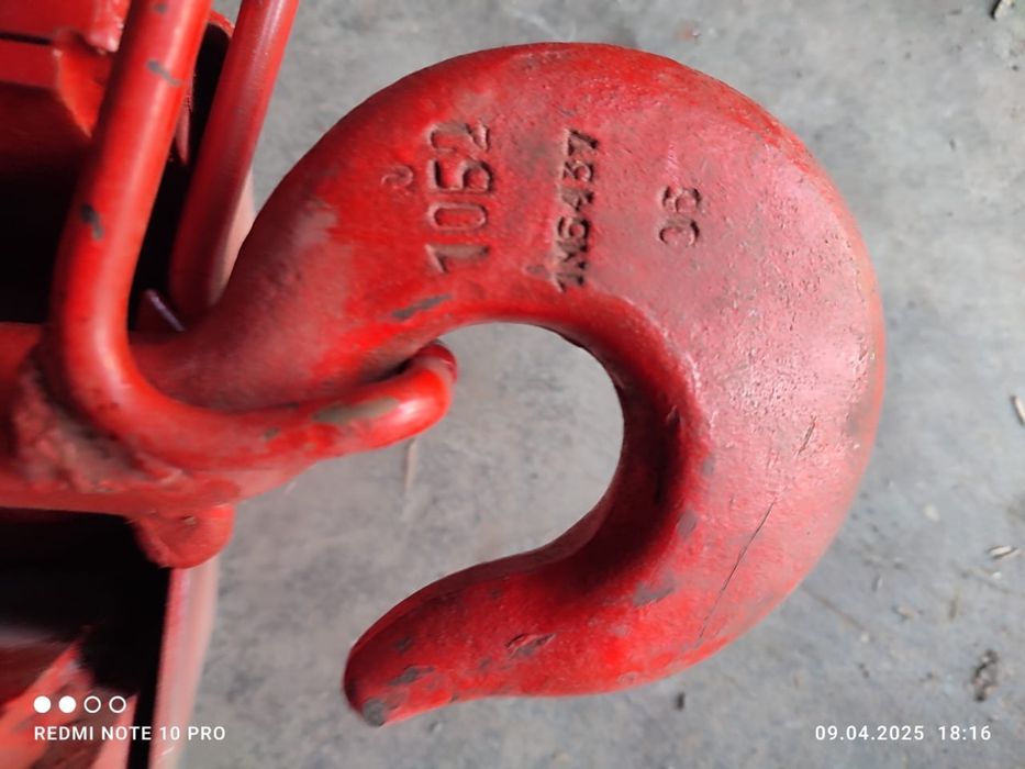 Крюк для кран балки