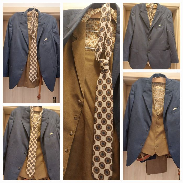 Costum barbati marime 58 Men's Cave nou