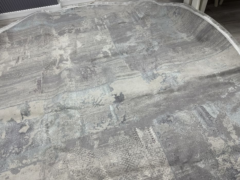 Шелковый ковер для дома,круглый