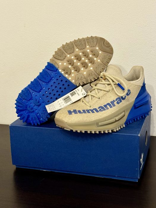 adidas NMD S1 Mahbs x Pharrell Oatmeal Blue Corn Humanrace