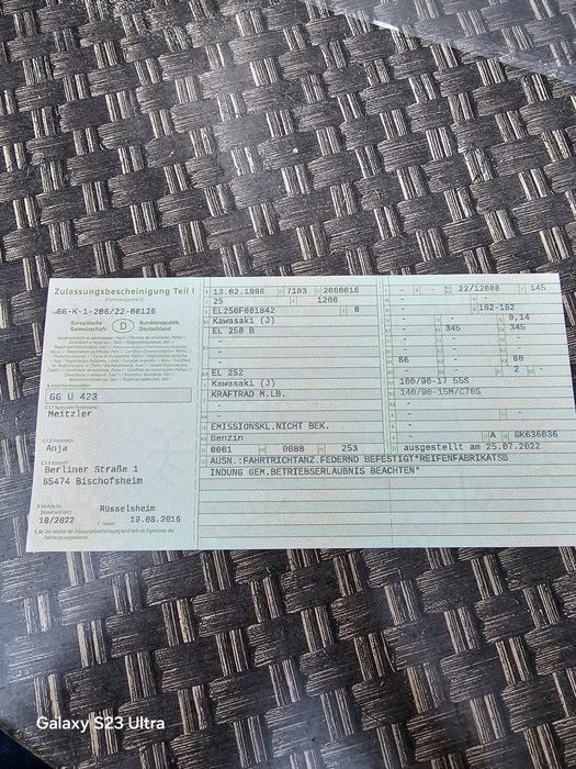 Moтор Kawasaki 250CC