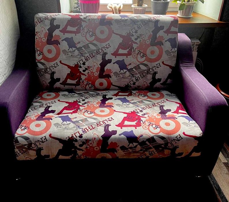 Раскладной мини диван