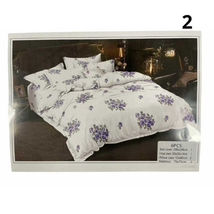 Луксозен спален комплект от 6 части