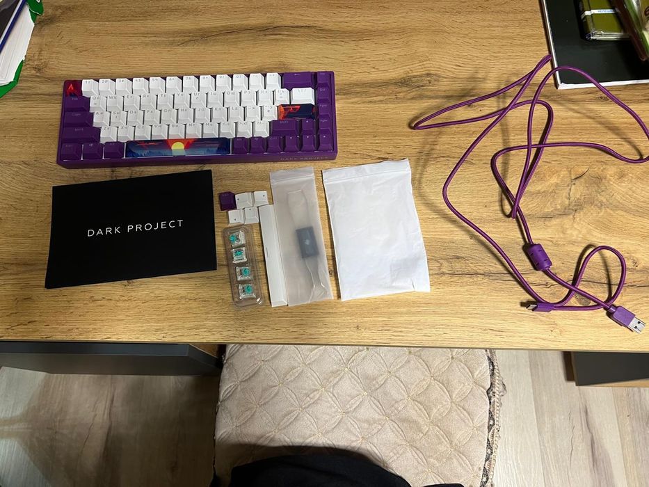 Клавиатура Цветная Dark Project KD68B