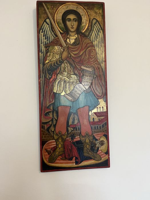 Икона Св.Архангел Михаил  автор Симеон Младенов /1937-2024/