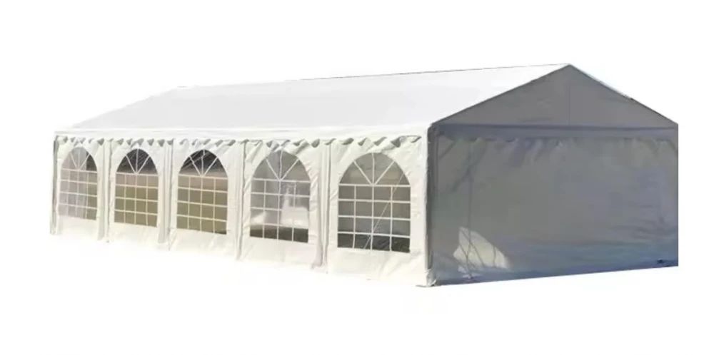 Cort evenimente, 4x10 M, Cort PE, Alb