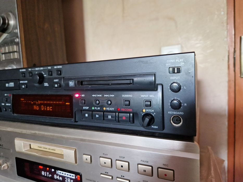 Минидиск taskam  MD CD MK2