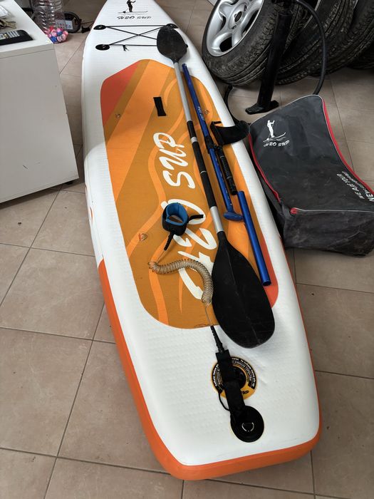 Надуваем SUP -H2O.