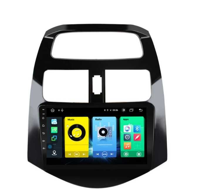 9-инчова мултимедия за Chevrolet Spark (2009–2014) + Подарък камера