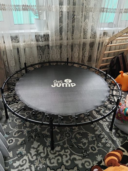 Батут детски черный