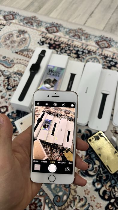 iPhone 7 и Apple watch 4 series 44 мм