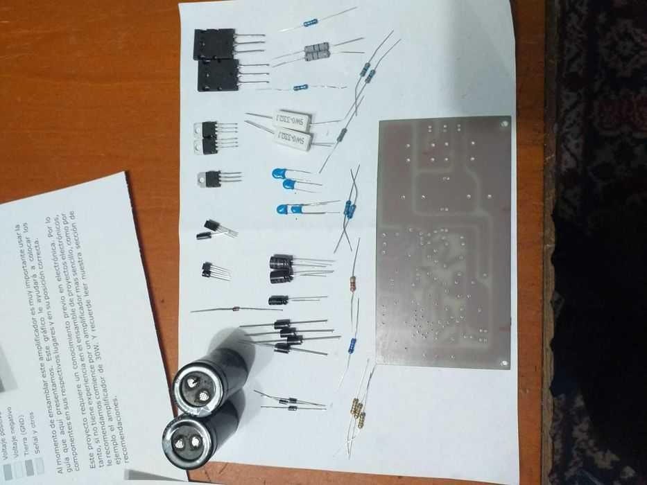 Kit 100w amplificator mono