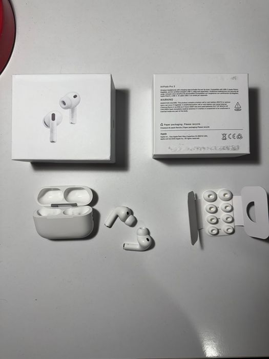 AirPods Pro 3 ANC, mod transparenta, pachet complet