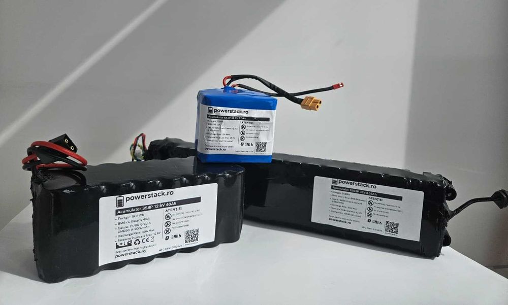 Baterii Li-ion Custom Trotinetă, E-bike, Scuter, 12V 36V 48V 60V