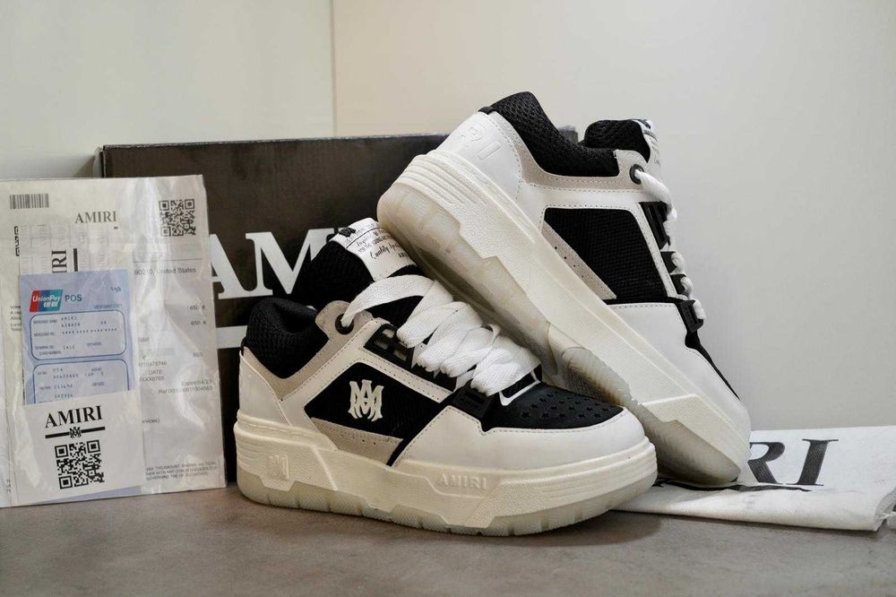 Adidasi AMIRI NA 1 full box - verificare gratuita -NOI, piele premium