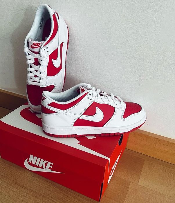 Nike Dunk low Red champion