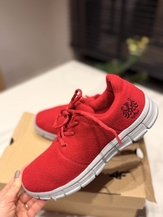 Adidasi din lana merinos Tiroler loden