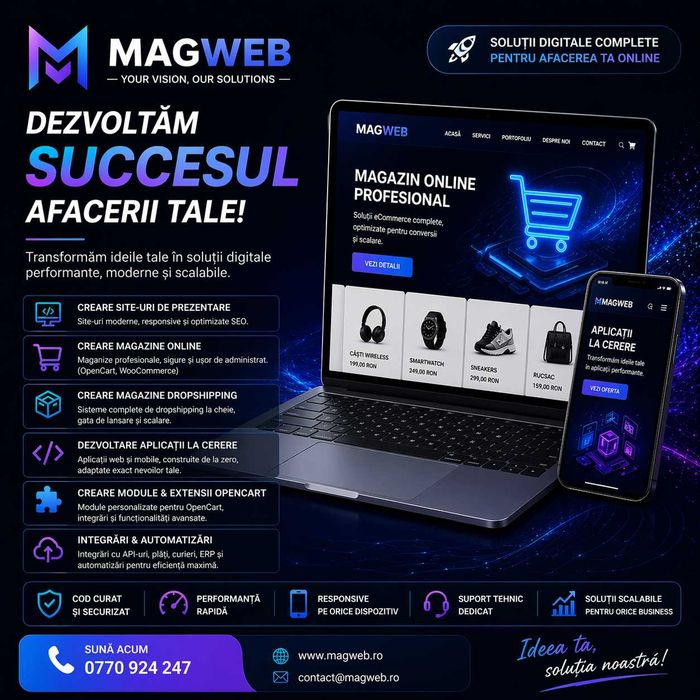 MAGWEB – Soluții complete pentru afaceri online