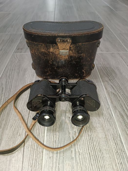 Binoclu CP Goerz Berlin 6X Helinox Trieder  WW1
