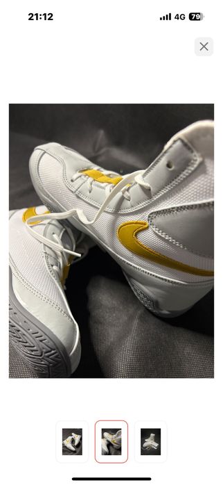 Боксерки белые состояние отличное