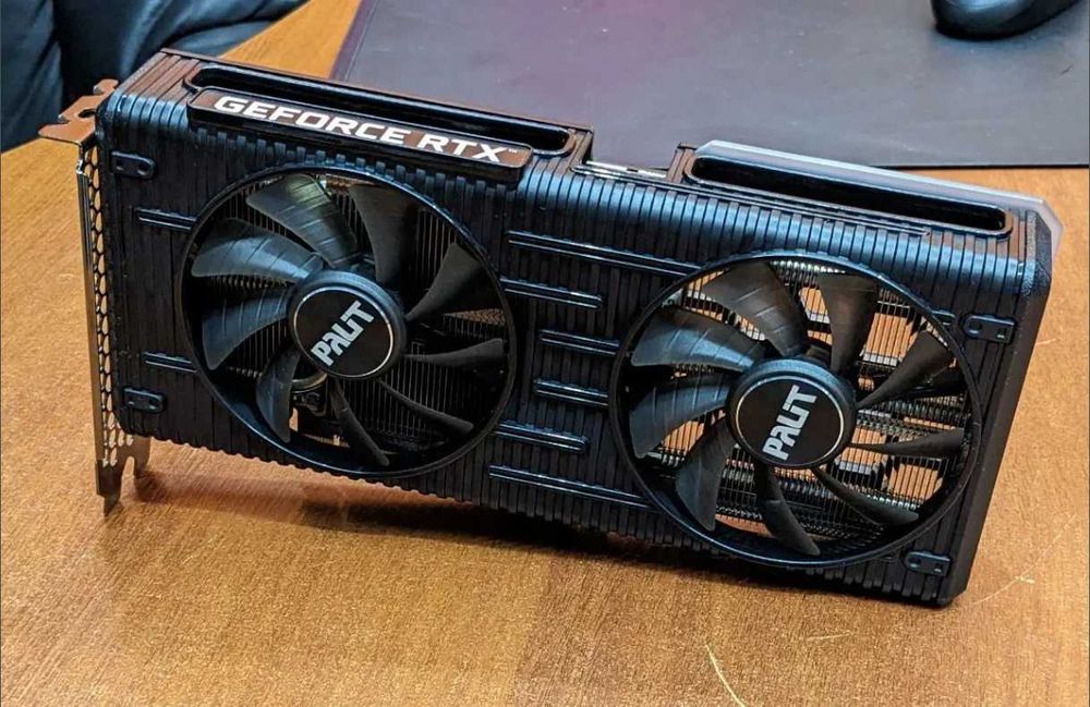 Продам Видеокарту Palit GeForce RTX 3060 Ti Dual 8GB