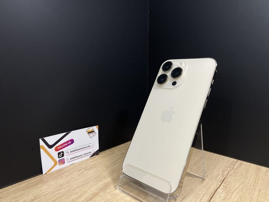 iPhone 14 Pro Max 512Gb Gold Second-Hand Bun 3 ani garanție, Telefoane