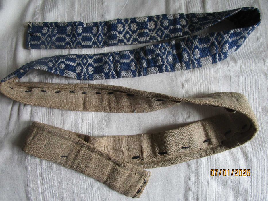 Автентичен фъкан колан за кюстендилска празнична носия