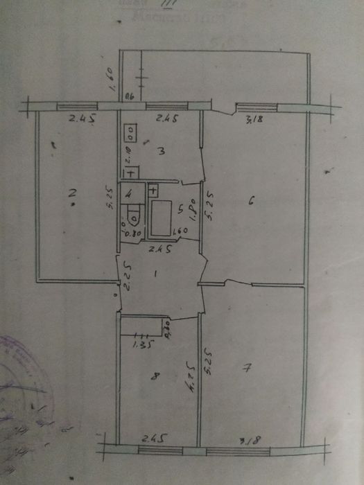 Срочно! ТТЗ-2  4-комн, все раздельно, 3 этаж,  80м2,