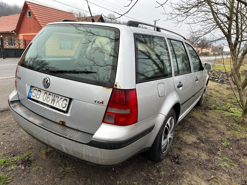 VW Golf 4 Variant 1.9 TDI 101CP, 2003, distribuție+turbo recondiționat