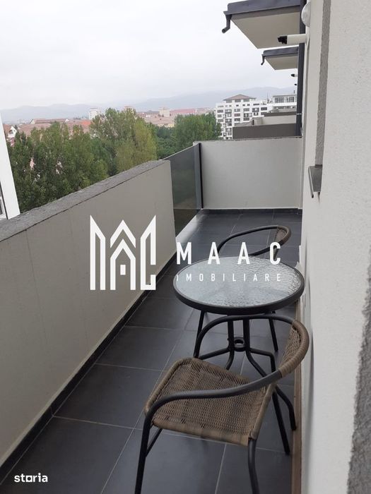 Apartament 2 camere de închiriat | Sibiu, Vest | balcon | CF